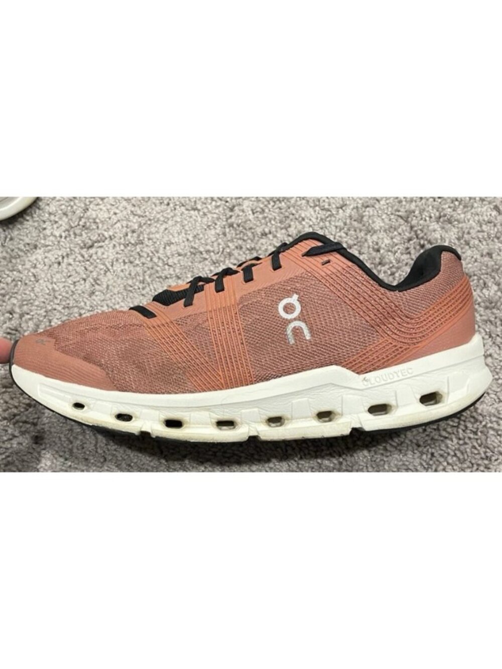 On Cloudgo Mahogany Orange Black Running Shoes Sneakers 55.97911 Men’s - Sz 12